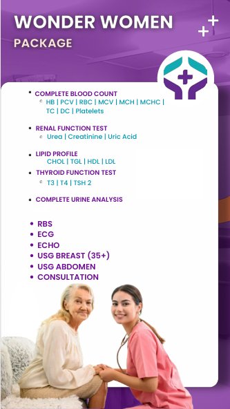 Women Health Checkup Package - Sugan Hospital Neelangarai v1